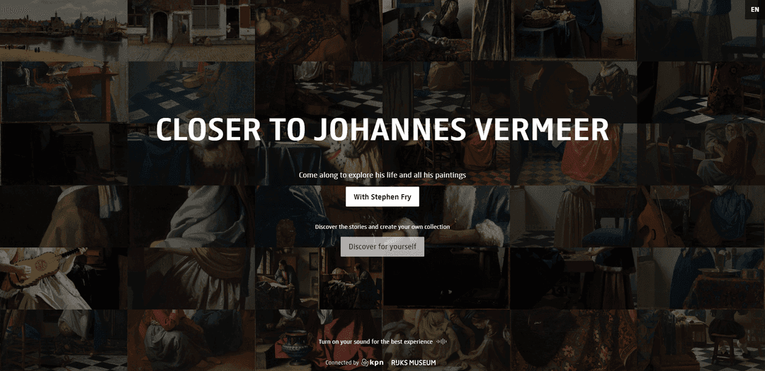 CLOSER TO JOHANNES VERMEER